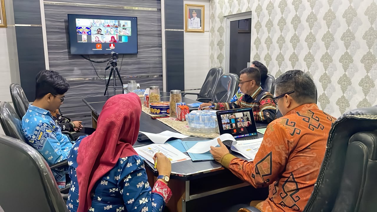 Rapat Koordinasi terkait Pemerintahan Digital bersama Sekda
