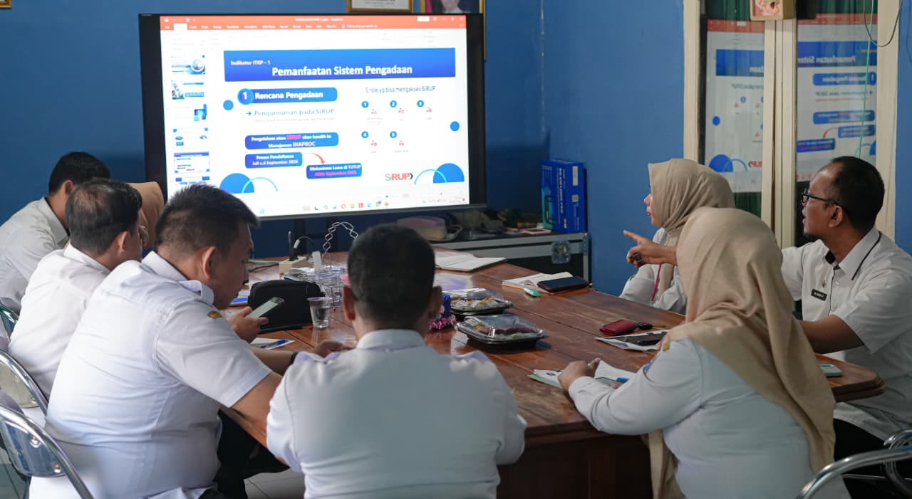 Perkuat Reformasi Birokrasi, Bagian PBJ Kota Metro Dampingi Diskominfotik Tingkatkan Indeks Tata Kelola Pengadaan